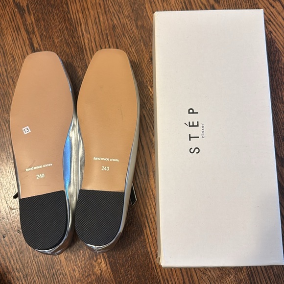 Stép Closer hand made shoes CHROME 
NEVER WORN - Picture 3 of 4
